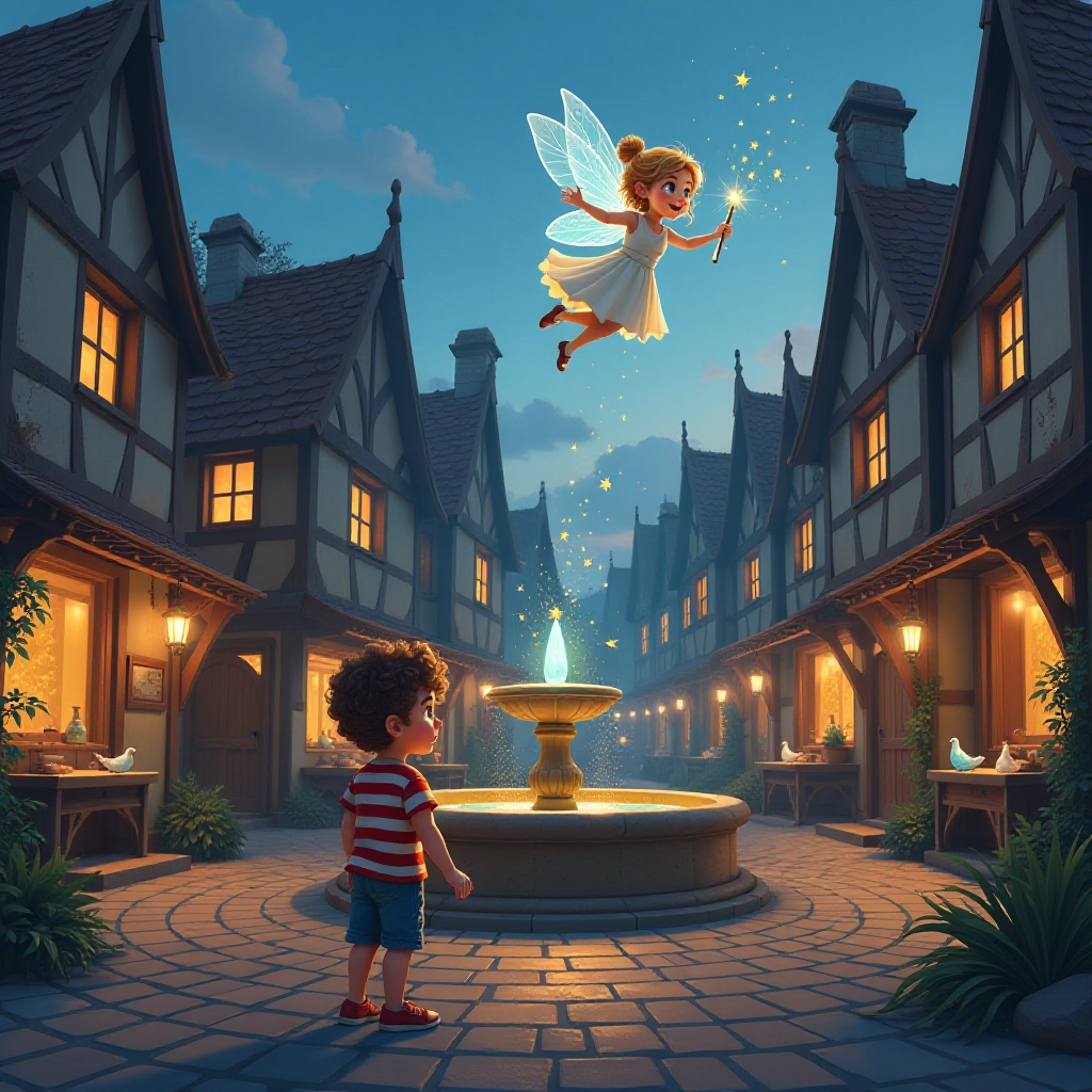The Truth Fairy rewards Tommy's honest decision with magical gifts.