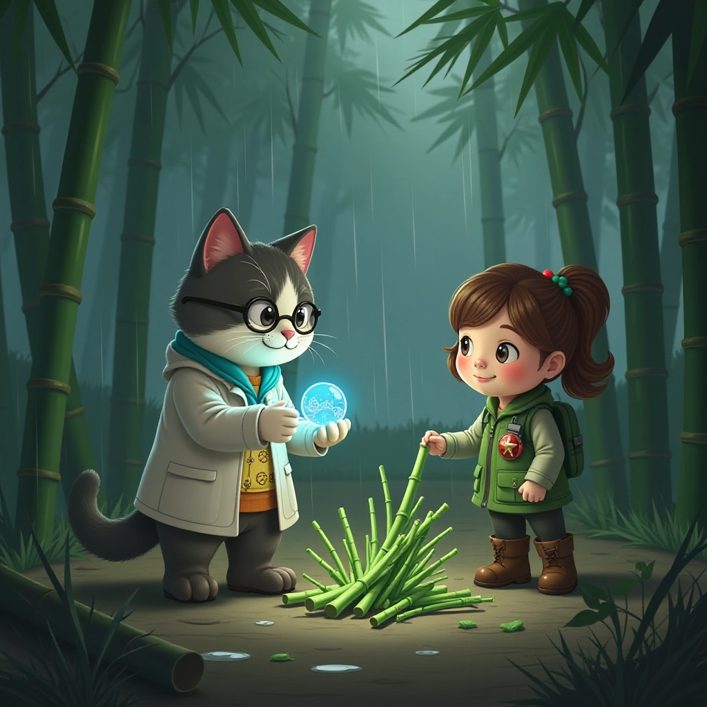 The heroes work together to protect pandas from danger.