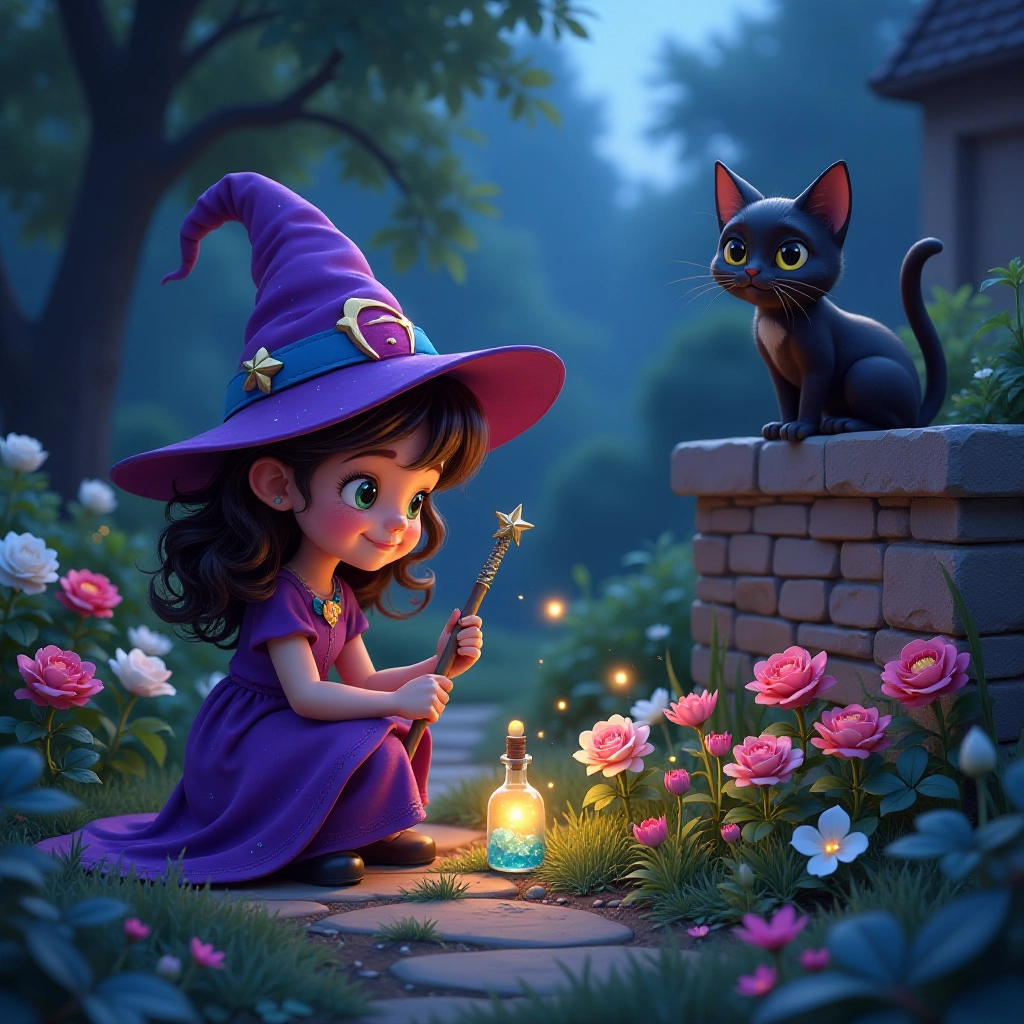 Luna discovers the garden's magic is fading and begins to investigate.