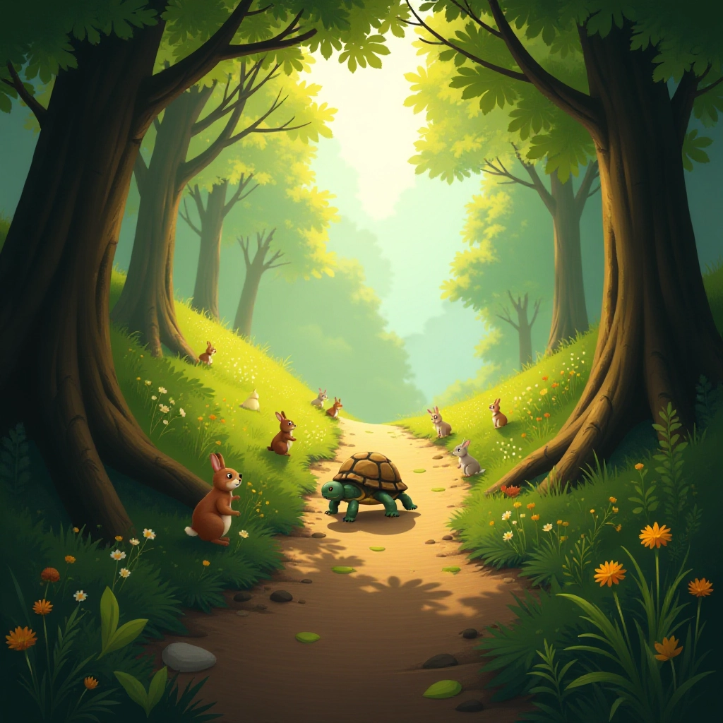 The brave turtle journeys upstream to find the source of the problem